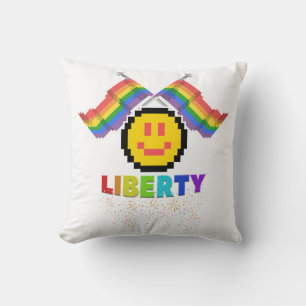 Mikitiez PE olympics donut regnbåge sport lgbtqia+ Kudde