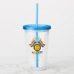 Mikitiez PE olympiska munk regnbåge sport lgbtqia+ Take Away Mugg