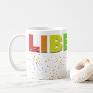 Mikitiez PE OS donut rainbow sport lgbtqia+ Kaffemugg