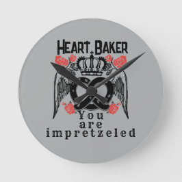 Mikitiez Pomzel Bbröbaker drottning kung Rund Klocka