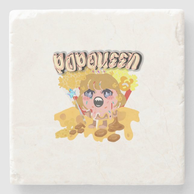 Mikitiez popdrottpopcorn moivenight bio stenunderlägg (Framsidan)