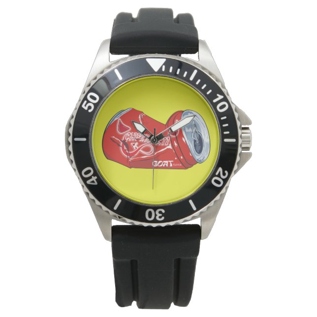 Mikitiez red capricorn cola pop star armbandsur (Framsida)
