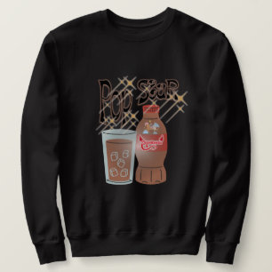 Mikitiez red capricorn cola pop star lång ärmad tröja