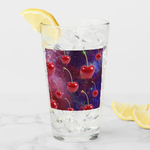 Mikitiez red cheery galaxy vegan glaskopp