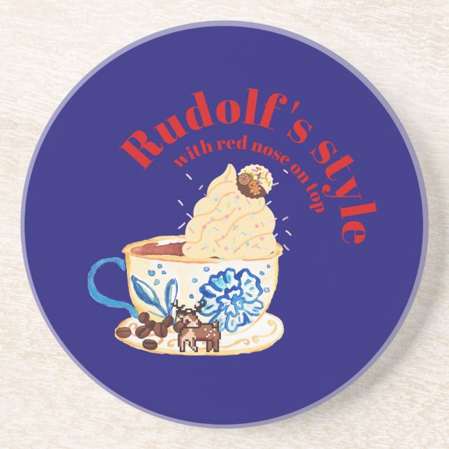 Mikitiez rudolf rednäsa raindeAll-over Print Apron Underlägg (Framsidan)