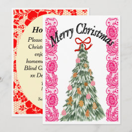 Mikitiez rustic chirstmas vintage cozy farmhouse kort