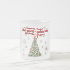 Mikitiez rustic chirstmas vintage cozy frostad glasmugg