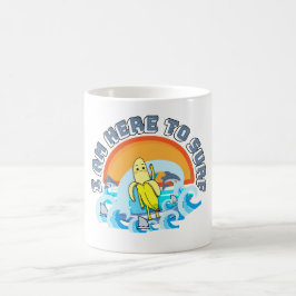 Mikitiez sommarwindsurf bananasplit glass kaffemugg