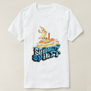 Mikitiez sommarwindsurf bananasplit glass t shirt