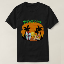 Mikitiez sommarwindsurf bananasplit glass t shirt