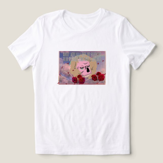 Mikitiez sover mignight drowsy princess blonde t shirt (Design Framsida)