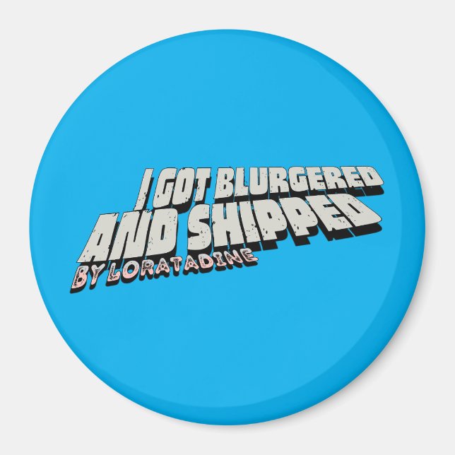 Mikitiez space dolly skallburger chip frenchfrie magnet (Framsidan)