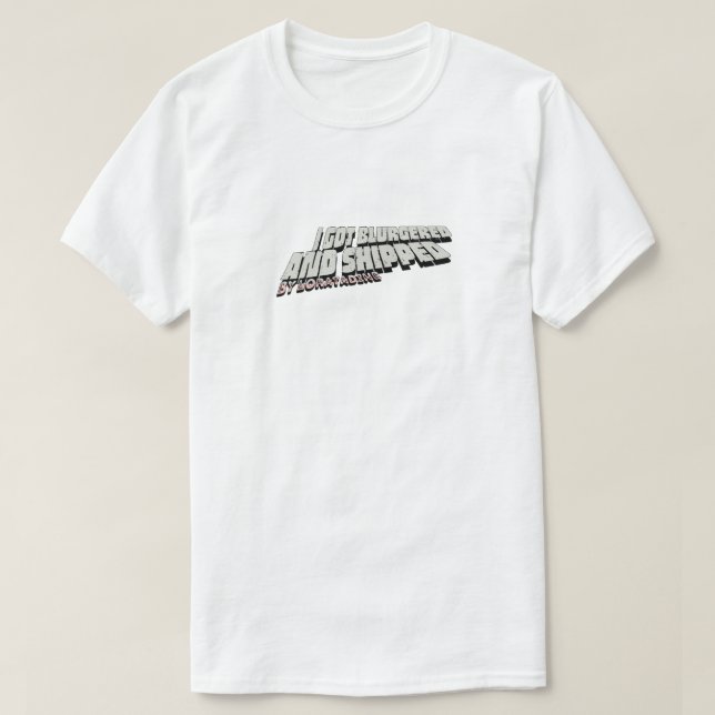 Mikitiez space dolly skallburger chip frenchfrie t shirt (Design framsida)