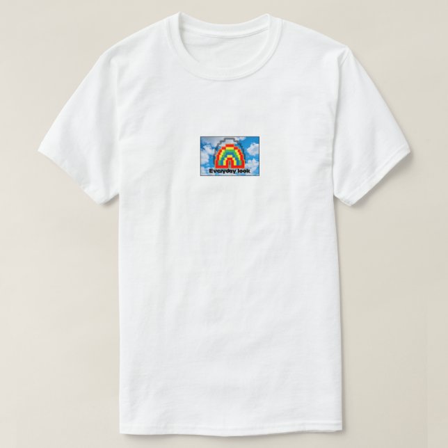Mikitiez speciell sommar vardagslook T-Shirt  (Design framsida)