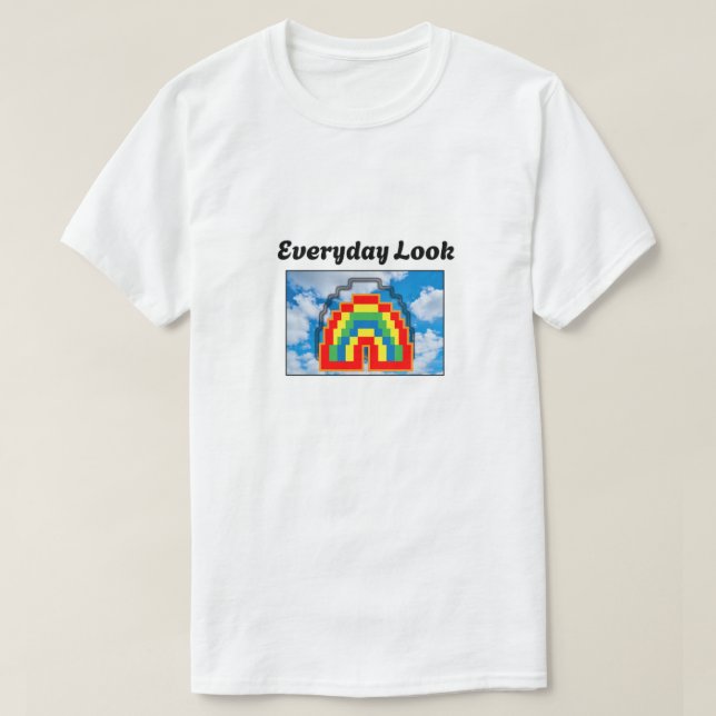 Mikitiez speciell sommar vardagslook T-Shirt  (Design framsida)