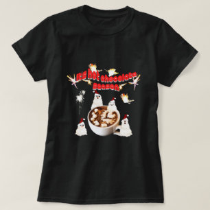 Mikitiez svarta friday snögubbe t shirt