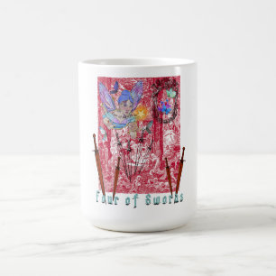 Mikitiez tarot fairy vill önska en vinkel zigenard kaffemugg