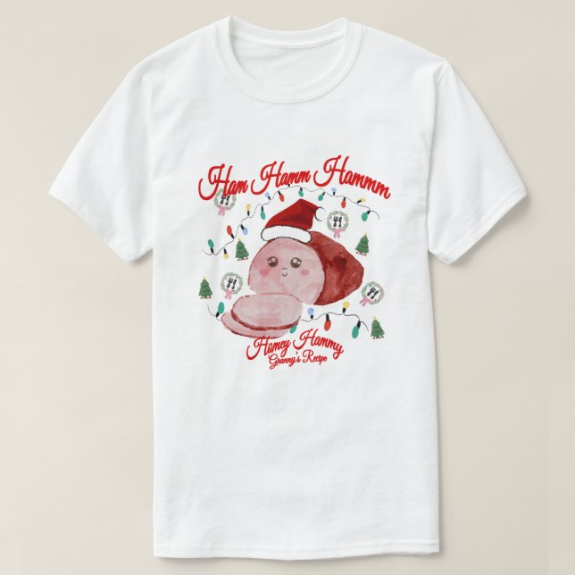 Mikitiez vintage christmasham thanksgiving turkey t shirt (Design framsida)
