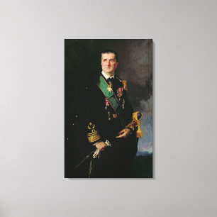 Miklos Horthy de Nagbanya Canvastryck