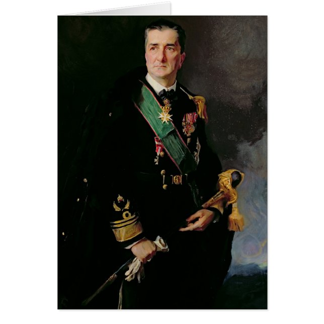 Miklos Horthy de Nagbanya Hälsningskort (Framsidan)