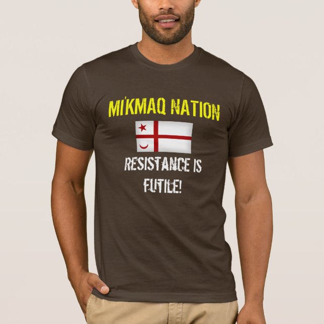 Mi'kmaq nation t-shirt (Framsida)