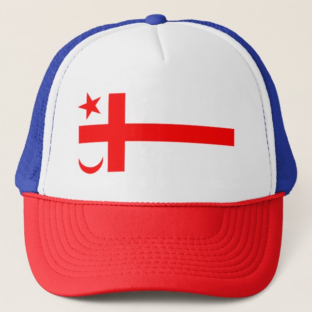 Mikmaq Statlig flagga Keps (Framsida)