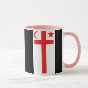 Míkmaq statlig flagga mugg
