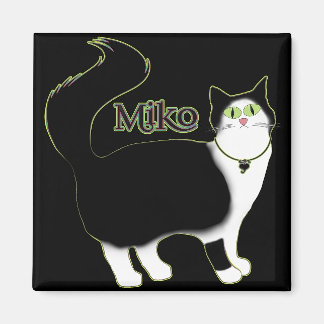 Miko Kitty Magnet (Framsidan)