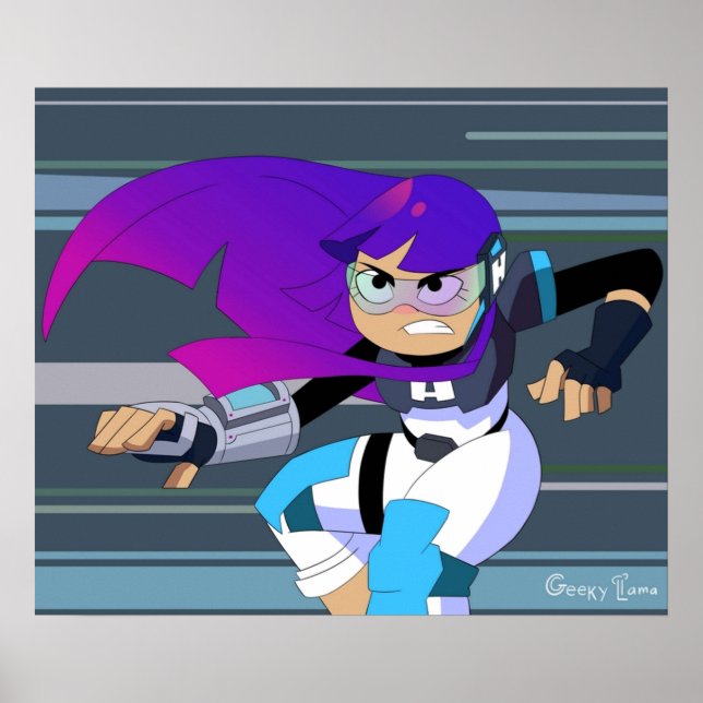 Miko Kubota Glitch Techs Poster (Framsidan)
