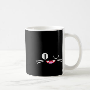 Miko Kuta Neko Katt Cosplay Glitch TV-spel Teknike Kaffemugg