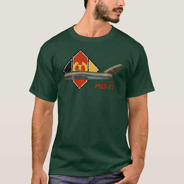 Mikoyan-Guervich MiG-17 T Shirt (Framsida)