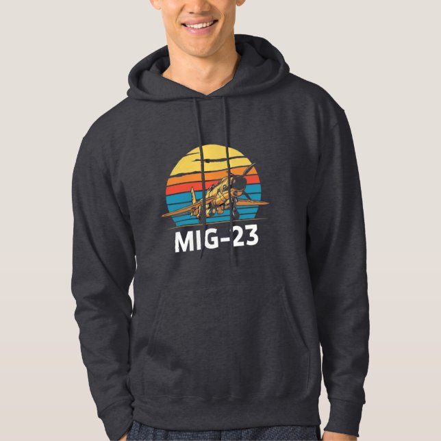 Mikoyan-Gurevich MiG-23 Hoodie (Framsida)