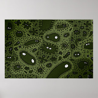 Mikrober Poster