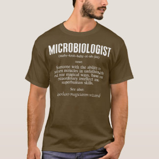 Mikrobiolog - definition t shirt