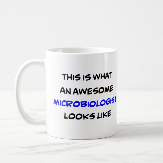 mikrobiolog, kaffet fantastisk mugg (Vänster)