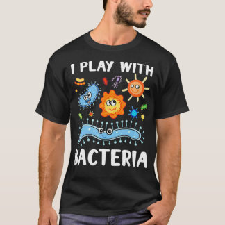 Mikrobiolog Mikrobiologi Lab Staph Jag leker med T Shirt