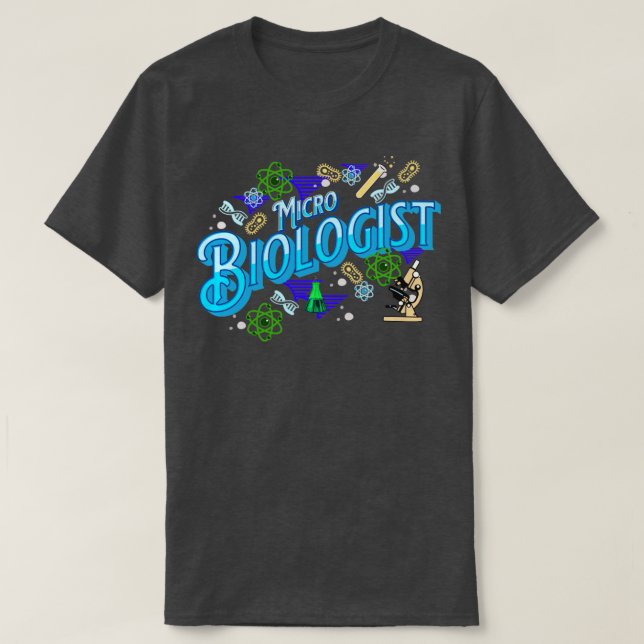 Mikrobiolog T Shirt (Design framsida)
