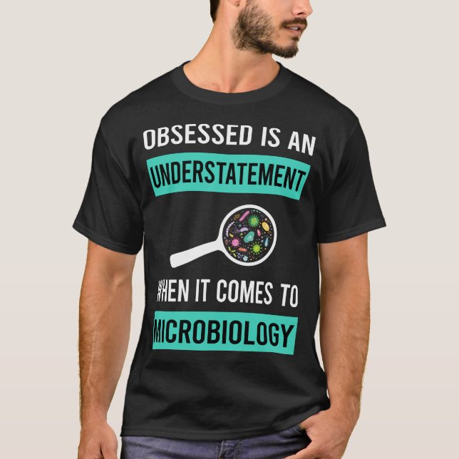Mikrobiolog T Shirt (Framsida)