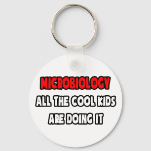 Mikrobiologen Shirts och Gifts Nyckelring