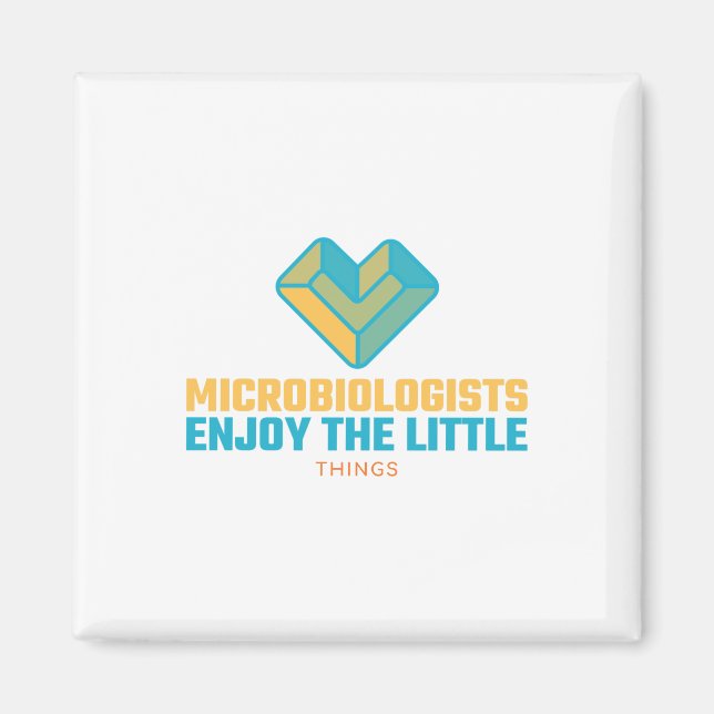 Mikrobiologer gillar den lilla Saken Magnet (Framsidan)