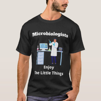 Mikrobiologer Njut av lilla Sak T Shirt