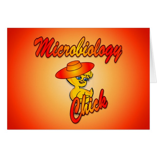 Mikrobiologi, Chick nr 5 Hälsningskort (Framsidan Horizontal)
