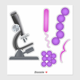 Mikrobiologi Klistermärken