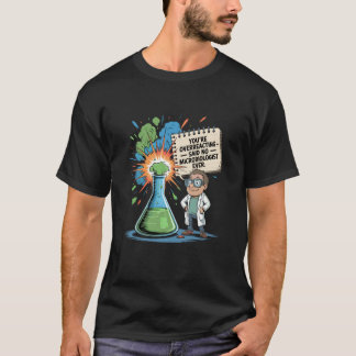 Mikrobiologilabb Kärlek Överreagerande Biologilära T Shirt