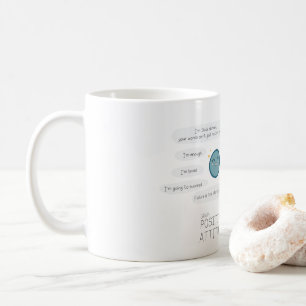 Mikrobiologiska skämt kaffemugg