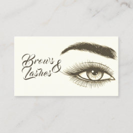 Mikroblader, ebrows, lash, Permanent Makeup Visitkort