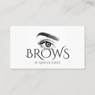 Mikroblading, Eyebrows, Tattoo, Permanent Makeup Visitkort