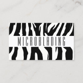 Mikroblading , Eyebrows, Tattoo, Permanent Makeup Visitkort