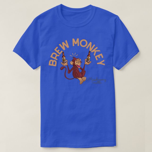 Mikrobryggan Brew Monkey Seattle T Shirt (Design framsida)