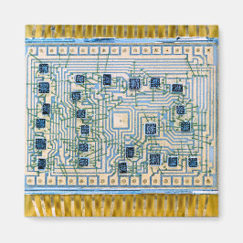 Mikrochips och kretsar magnet